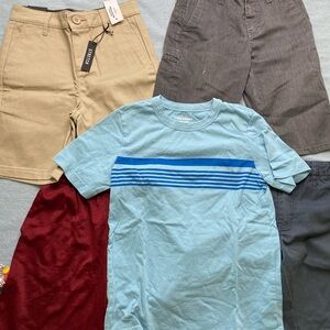 Boys 7/8 (4)Shorts (1)Tee Volcom and more